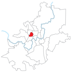 Location in Vilnius