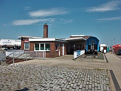 Ehemaliger Bahnhof Harle im Außenhafen Harlesiel