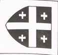 The flag of medieval Corycus shown on the Villadestes atlas kept in the Topkapi Museum, as well as in the Book of Knowledge of All Kingdoms[6][8][5] (1428)