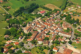 An aerial view of Francescas