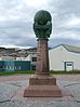 Meridiansäule in Hammerfest, 1856