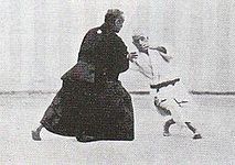 Koshiki-no-kata in Judo – 柔道の古式の形, Kanō (l.) & Yamashita vor 1935