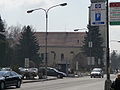 Senica, Church of the Virgin Mary, street view