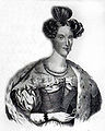 1. Ehefrau Maria Anna von Sachsen (1799–1832)