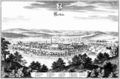 Ansicht von Northeim, Merian 1654