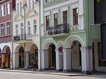 Old townhouses at the Freedom Square