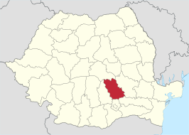 Locatie van district Prahova in Roemenië