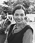 Rosa Parks with Martin Luther King, Jr.