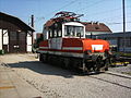 Lokomotive der Wuppertaler Stadtwerke, heute bei der Lokalbahn Lambach–Vorchdorf-Eggenberg im Einsatz