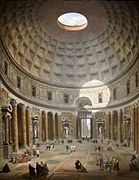 Το εσωτερικό του Πάνθεον της Ρώμης, 1747