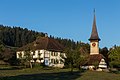 Pfarrhaus, Kirche, Ofenhaus