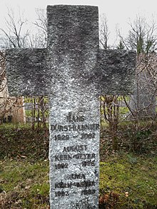 August Kern-Geyer (1902–1996) Regisseur, Produzent, Drehbuchautor, Kameramann, Filmverleiher Chemiker, Grab auf dem Friedhof Hörnli, Riehen, Basel-Stadt