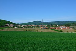 View of Ivanovice from the south