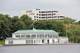 Neubau des Hamburger und Germania Ruder Clubs