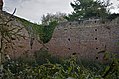 Inside view of the ruined aula