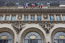 Unter dem Dach liegt der Küchentrakt des Train Bleu