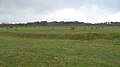 The Devil's Quoits ditch and stones after restoration, circa 2016