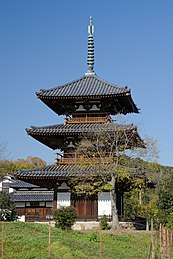 Pagode van Faqi tempel (Asukaperiode)