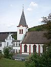 Kirche Oberrahmede mit Talbrücke Rahmede der A45