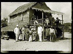 Governor van Wijck visiting Donderskamp (1895)