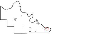 Location of Mule Barn, Oklahoma