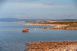 View of the coastline