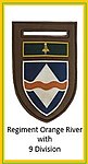 Regiment Orange River with 9 Division Flash