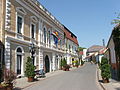 Rathaus in der Tokajer Altstadt