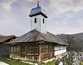 Wooden church in Toplița