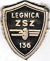 Tarcza szkolna ZSZ PKP w Legnicy