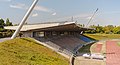 Stadion-Tribüne im August 2013