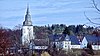 Altstadt von Belecke mit Propsteikirche St. Pankratius, Ansicht vom Lodenweg