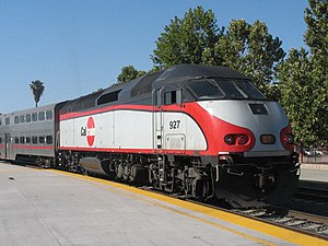 MPI MP36 locomotives carry as-ordered gray and red livery (2007, locomotive 927)