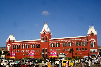 Side view of station extension in 2008