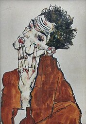 Egon Schiele - Austrian Expressionist painter and member of the Vienna Secession