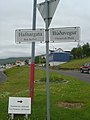 Street names in Icelandic and French