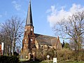 KW 51: Die Dorfkirche Volkenshagen ist die Kirche der Ev.-luth. Kirchengemeinde in Klein Kussewitz bei Rostock. Die Kirche wurde erstmals 1297 urkundlich mit ihrem Leutpriester erwähnt. In den Jahren 1892 bis 1895 erfolgten auf Wunsch des Großherzogs Friedrich Franz III. ein Umbau sowie eine Restauration durch Gotthilf Ludwig Möckel. Eine erneute Weihe fand am 8. Juni 1895 statt.