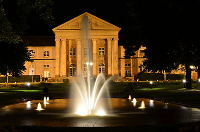 Kurhaus bei Nacht