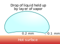 For Leidenfrost effect, to replace Image:Leidenfrost droplet.png.