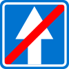 End of one-way street