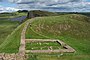 The remains of Milecastle 39, near Steel Rigg