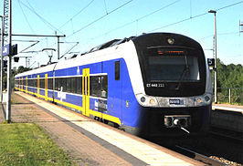 Treinstel NWB ET 440 211 in HB-Burg (2011)