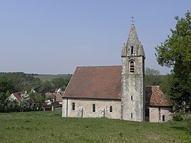 The church of Saint-Martin, in Puiselet-le-Marais