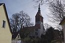 Dorfkirche Uetz mit Grabmal von Goetzen