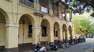 Motorcycle Taxi Stand and Municipal School