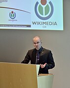 Speaking at WSC awarding ceremony in Lugano (2022)