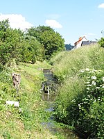 Bach Öchse im Ort Oechsen zu Dermbach