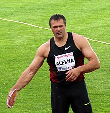 Virgilijus Alekna gewann Bronze