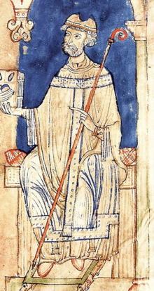 Paint of Anselm of Canterbury