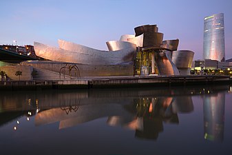 Guggenheim Museum, Bilbao, Spain, by Frank Gehry, opened in 1997[268]